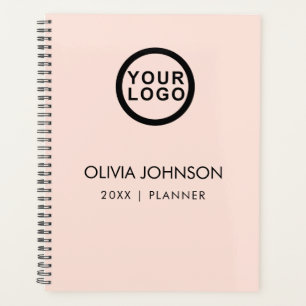 Ihr Logo Minimalistisch Blush Pink 2023 Planner Planer