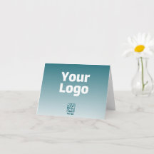 Ihr Logo mit/Bearbeitung von QR-Code und Farbverla