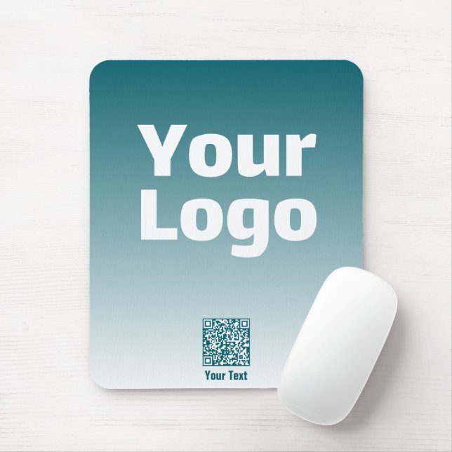 Ihr Logo mit/Bearbeitung von QR-Code und Farbverla Mousepad (Mit Mouse)
