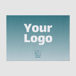 Ihr Logo mit/Bearbeitung von QR-Code und Farbverla Seidenpapier