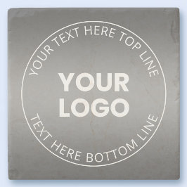 Ihr Logo mit oder ohne Farbabweichung Steinuntersetzer