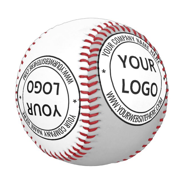 Ihr Logo Name Baseball Briefmarke Design Wählen Si (Schrägansicht)