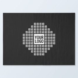 Ihr Logo oder Bild | Einzigartiges modernes Muster Seidenpapier