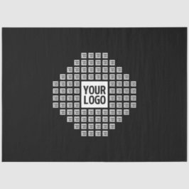 Ihr Logo oder Bild | Einzigartiges modernes Muster Seidenpapier