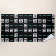 Ihr Logo oder Bild | Zig Zag Muster mit zwei Bilde