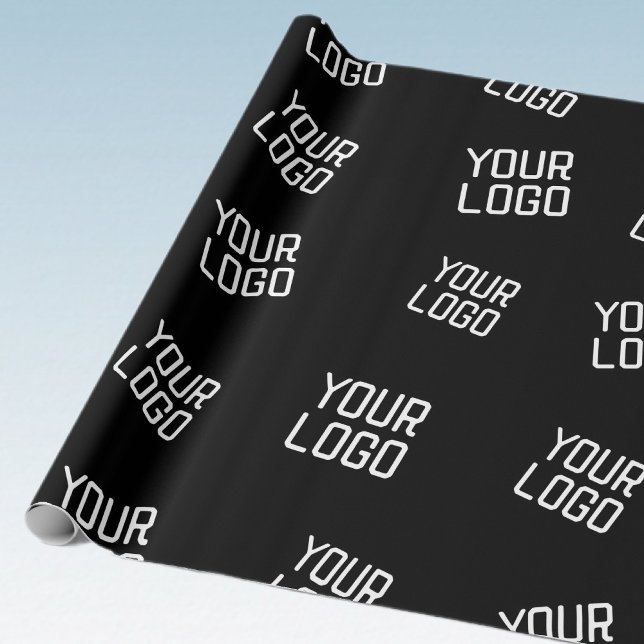 Ihr Logo oder Bild | Zufällig aussehende Vorlage Geschenkpapier (Von Creator hochgeladen)