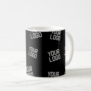 Ihr Logo oder Bild Zufällig aussehende Vorlage Kaffeetasse