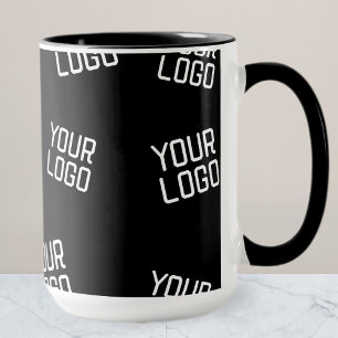 Ihr Logo oder Bild Zufällig aussehende Vorlage Tasse