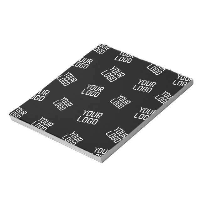 Ihr Logo oder Bild | Zufällige Suchvorlage Notizblock (Rotiert)