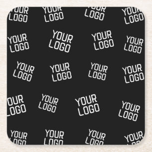 Ihr Logo oder Bild   Zufällige Suchvorlage Rechteckiger Pappuntersetzer