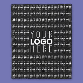 Ihr Logo oder Bildgeflechtetes Muster Großbildlogo Fleecedecke