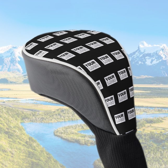 Ihr Logo oder Design | Bearbeitbarer Farbhintergru Golf Headcover (Von Creator hochgeladen)