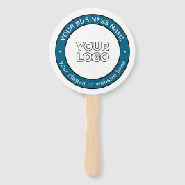 Ihr Logo oder Design und Ihr benutzerdefinierbarer Fächer