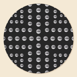 Ihr Logo oder ein beliebiges Bild Einzigartiges Runder Aufkleber