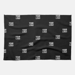 Ihr Logo oder ein Bild   Diagonale Streifen Geschirrtuch