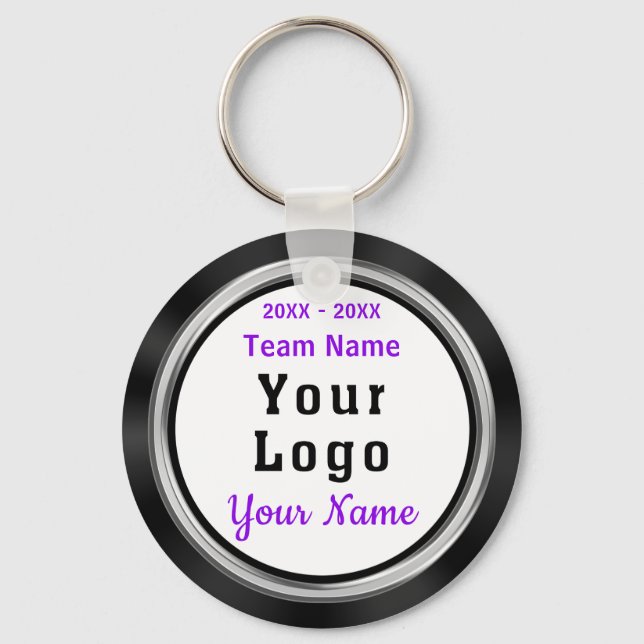 Ihr LOGO oder Foto billige Personalisierte Teamges Schlüsselanhänger (Vorderseite)