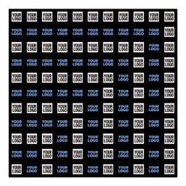 Ihr Logo oder hochgeladenes Bild | Geometrisches M Poster