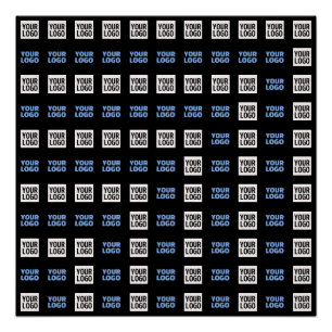 Ihr Logo oder hochgeladenes Bild   Geometrisches M Poster