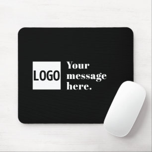 Ihr Logo oder hochgeladenes Bild und editierbarer Mousepad