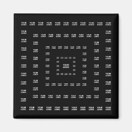 Ihr Logo oder irgendein Design/Bild | Quadratmuste Magnet
