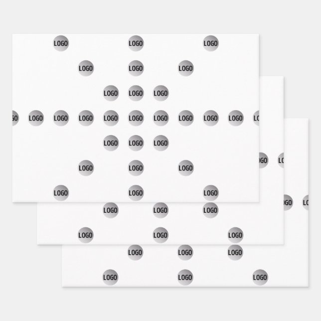 Ihr Logo oder jedes hochgeladene Bild | Star Patte Geschenkpapier Set (Set)