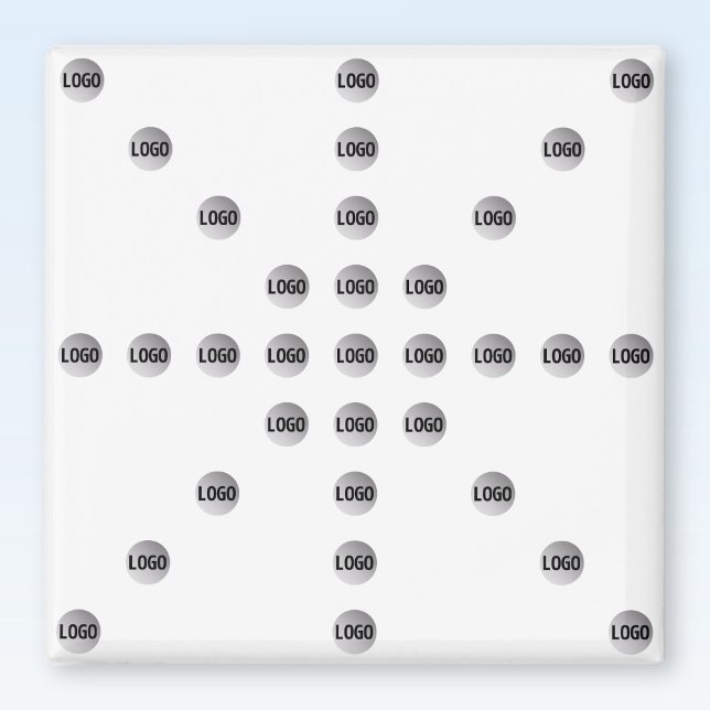 Ihr Logo oder jedes hochgeladene Bild | Star Patte Magnet (Von Creator hochgeladen)