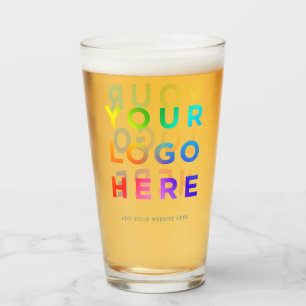 Ihr Logo Personalisierte Bierbrille 16oz Jede Farb Glas