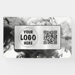 Ihr Logo Smokey Gothic Monochrome Banner
