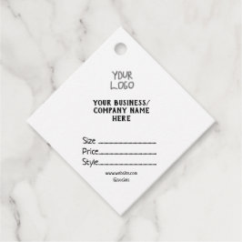 Ihr Logo Social Media QR-Code Geschenkanhänger