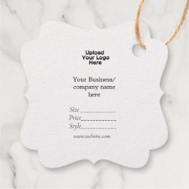 Ihr Logo Social Media QR-Code Geschenkanhänger