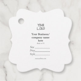 Ihr Logo Social Media QR-Code Geschenkanhänger