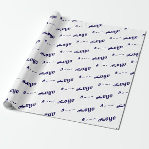 IHR LOGO STILVOLL MODERNES KLEINES UNTERNEHMEN GESCHENKPAPIER