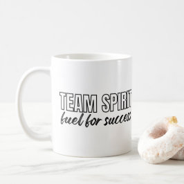 Ihr Logo Team Spirit Inspiration Office-Mitarbeite Kaffeetasse