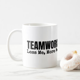 Ihr Logo Teamwork Motivierend Mitarbeiterbüro Gesc Kaffeetasse