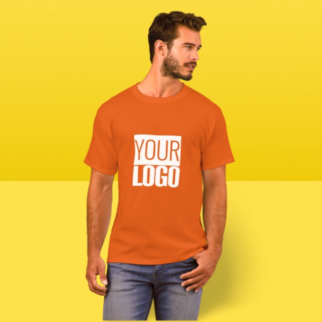 Ihr Logo Texas orange hinzufügen - T-Shirt (Von Creator hochgeladen)