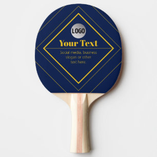 Ihr Logo und anpassbares Design Template Tischtennis Schläger