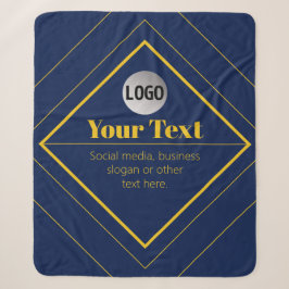 Ihr Logo und anpassbares Designtemplate Sherpadecke