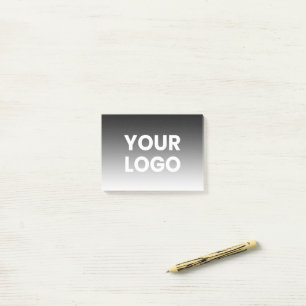 Ihr Logo und die moderne Farbskala Post-it Klebezettel