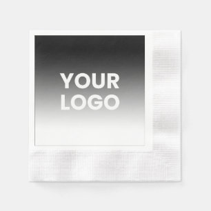 Ihr Logo und die moderne Farbskala Serviette