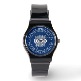 Ihr Logo und Ihr benutzerdefinierbarer Circle Text Armbanduhr