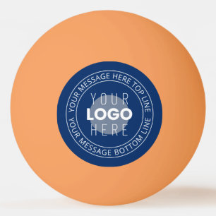 Ihr Logo und Ihr benutzerdefinierbarer Circle Text Tischtennisball