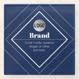 Ihr Logo und modernes, anpassbares Design Marine Glasuntersetzer