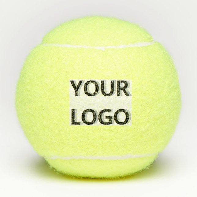 Ihr Logo-Werbeunternehmen Personalisiert  Tennisbälle (Vorderseite)