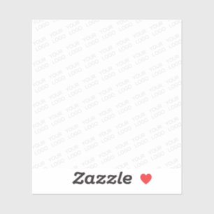 Ihr Logo wird automatisch hell und wiederholt Aufkleber