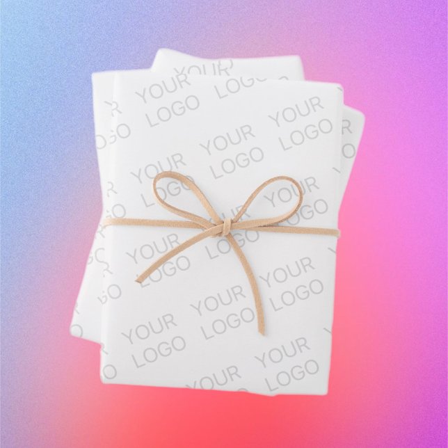 Ihr Logo wird automatisch hell und wiederholt Geschenkpapier Set (Von Creator hochgeladen)