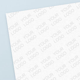 Ihr Logo wird automatisch hell und wiederholt Seidenpapier