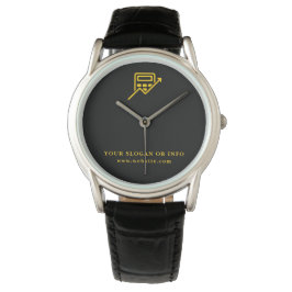 Ihr Logo | Wirtschaftsprüfer Moderner Minimalistis Armbanduhr