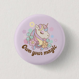 Ihr magisches Einhorn Button