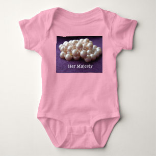 Ihr Majestätischer Perljunge Baby Strampler