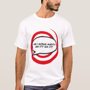 Ihr Message Speech Bubble Fun Retro Comic Book T-Shirt